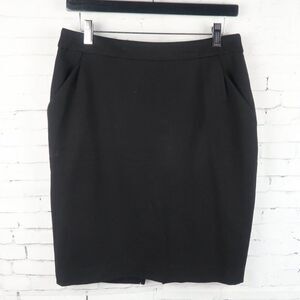 EXPRESS BLACK OFFICE WORK BUSINESS PENCIL SKIRT SIZE 10 WITH POCKETS